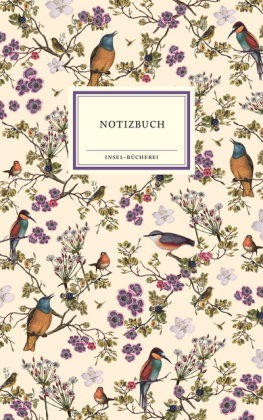 Notizbuch Insel-Bücherei »Singvögel crème«