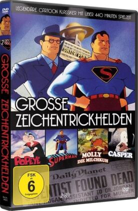 Große Zeichentrickhelden, 2 DVD