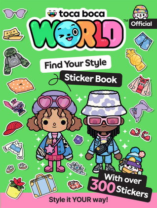 Toca Boca Find Your Style Sticker Book