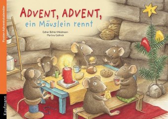 Advent, Advent, ein Mäuslein rennt. Ein Poster-Adventskalender zum Vorlesen, m. 1 Beilage