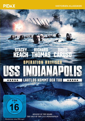 USS Indianapolis - Lautlos kommt der Tod (Operation Haifisch), 1 DVD