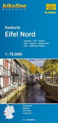 Bikeline Radkarte Eifel Nord