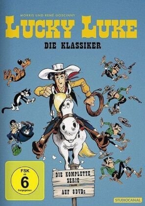 Lucky Luke - Die Klassiker / Die komplette Serie, 8 DVD