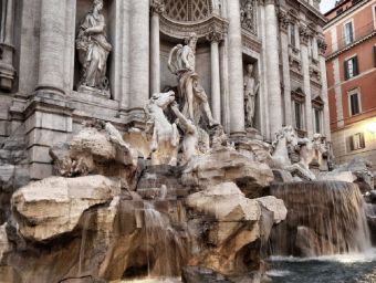 Springbrunnen in Rom - 1.000 Teile (Puzzle)