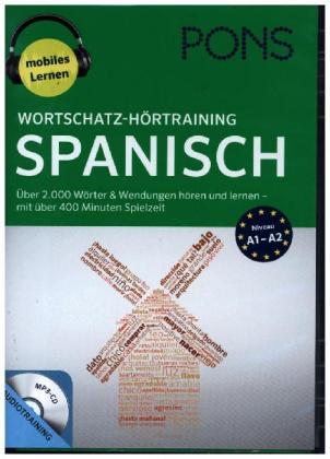 PONS Wortschatz-Hörtraining Spanisch, 1 MP3-CD