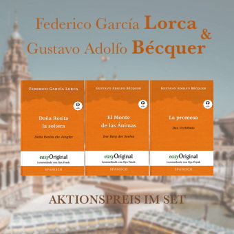 Federico García Lorca & Gustavo Adolfo Bécquer (Bücher + Audio-Online) - Lesemethode von Ilya Frank,