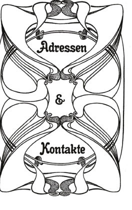 Adressen & Kontakte