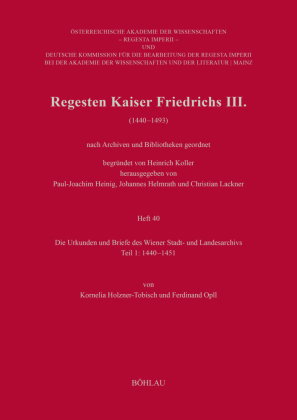 Regesten Kaiser Friedrichs III. (1440-1493)