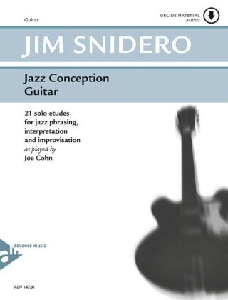 Jazz Conception Guitar, w. MP3-CD
