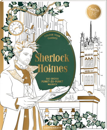 Sherlock Holmes - Das große Punkt-zu-Punkt-Malbuch