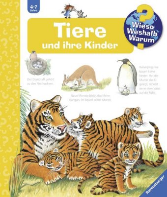 Wieso? Weshalb? Warum? Kernreihe, Band 33 - Tiere und ihre Kinder