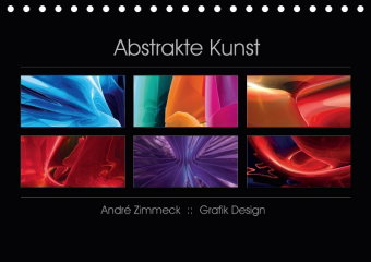 Abstrakte Kunst (Tischkalender 2018 DIN A5 quer)