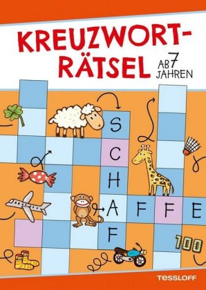 Kreuzworträtsel (Rot/Schaf), ab 7 Jahren