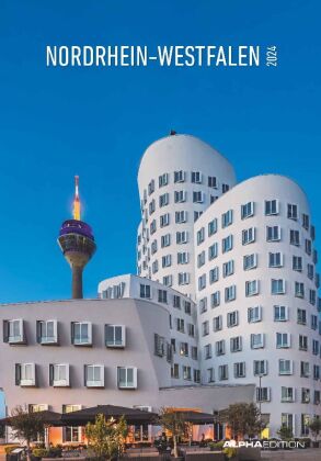 Nordrhein-Westfalen 2024 - Bild-Kalender 23,7x34 cm - Regional-Kalender - Wandkalender - mit Platz f