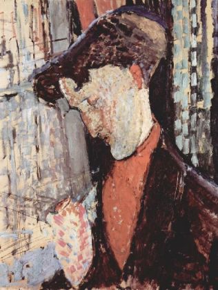 Amadeo Modigliani - Porträt des Frank Burty Haviland - 1.000 Teile (Puzzle)