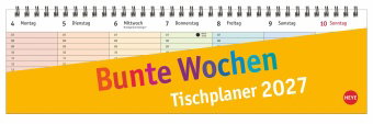 Bunte Wochen Wochenquerplaner 2027