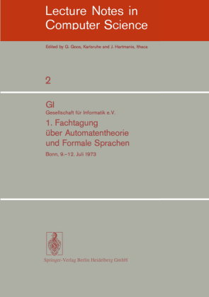 1. Fachtagung über Automatentheorie und Formale Sprachen
