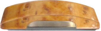 Brillenhalter, braun marmoriert