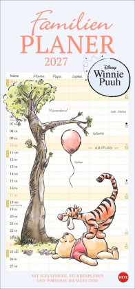 Winnie Puuh Familienplaner 2027