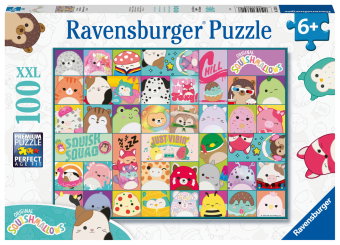 Kinderpuzzle 100 XXL Teile - Squishmallows - Viele bunte Squishmallows