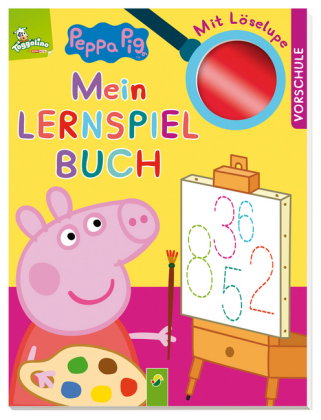 Peppa Pig Mein Lernspielbuch mit Löselupe. Mit wutzig viel Spaß durch die Vorschulzeit
