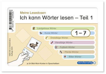 Ich kann Wörter lesen - Teil 1 - Meine Lesedosen 1-7 im Set