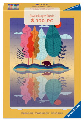 Minipuzzle 100 Teile - Irgendwo in der Ferne