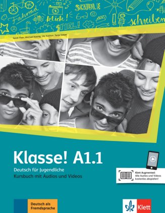 Klasse! A1.1 Kursbuch mit Audios und Videos online