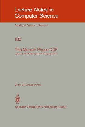 The Munich Project CIP. Vol.1
