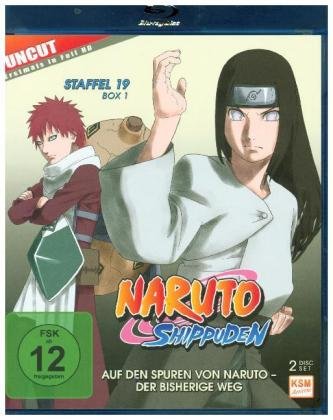 Naruto Shippuden - Auf den Spuren von Naruto - Der bisherige Weg. Staffel.19.1, 2 Blu-ray