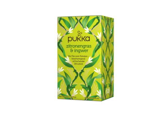 Pukka Zitronengras & Ingwer, Tee-Aufgussbeutel