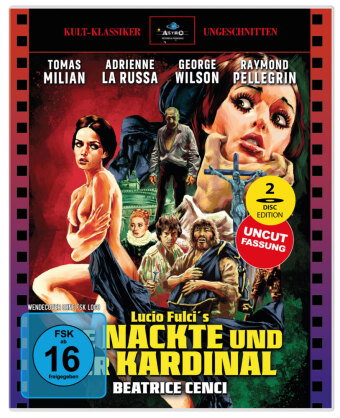 Die Nackte und der Kardinal - Cover A - Astro Design - Full-Sleeve Scanavo Box, 1 Blu-ray + 1 DVD