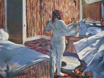 Edgar Germain Hilaire Degas - Frau bei der Toilette - 500 Teile (Puzzle)