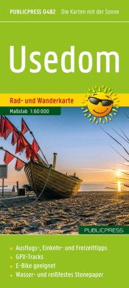Publicpress Radkarte Usedom 1:60.000