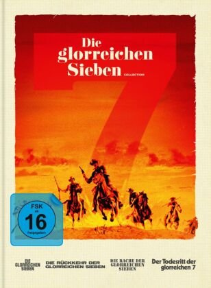 Die glorreichen Sieben, 6 Blu-ray (Limitierte Collection - 4K Ultra HD + 4 x Blu-ray + Bonus-Blu-ray