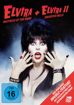 Elvira - Herrscherin der Dunkelheit (inkl. Elvira's Haunted Hills), 2 DVD