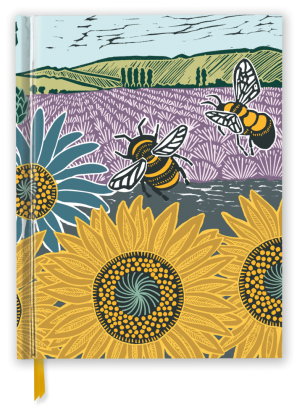 Premium Skizzenbuch: Kate Heiss, Sonnenblumenfeld