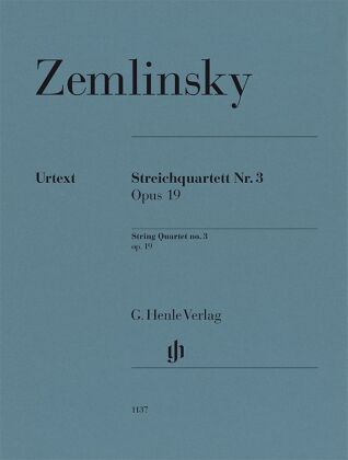 Alexander Zemlinsky - Streichquartett Nr. 3 op. 19