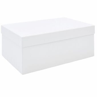 Geschenkbox L Crystal White FSC MIX