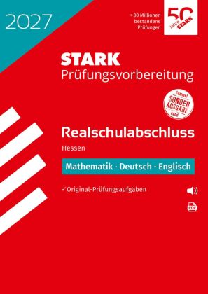 STARK Mathematik, Deutsch, Englisch - Realschulabschluss 2027 Hessen - Prüfungsvorbereitung
