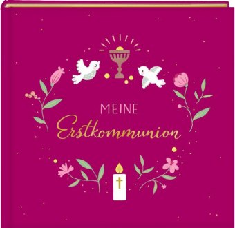 Eintragalbum - Meine Erstkommunion (beerenfarben)
