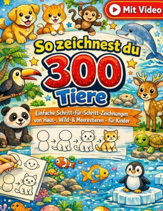 So zeichnest du 300 Tiere