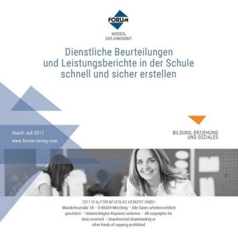 Dienstliche Beurteilungen und Leistungsberichte in der Schule schnell und sicher erstellen, CD-ROM