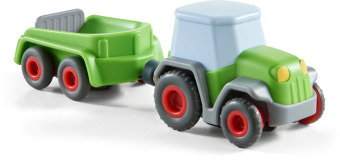 HABA Kullerbü Traktor mit Anhänger