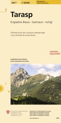 249T Tarasp Wanderkarte
