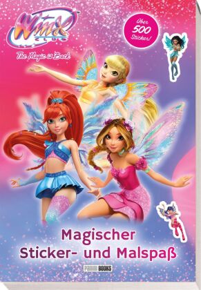 Winx Club: Magischer Sticker- und Malspaß