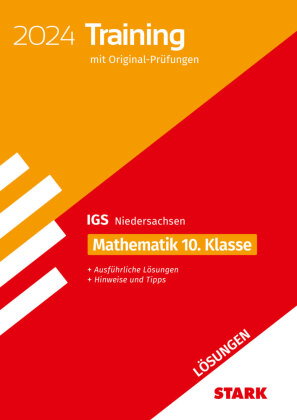 STARK Lösungen zu Original-Prüfungen und Training - Abschluss Integrierte Gesamtschule 2024 - Mathem