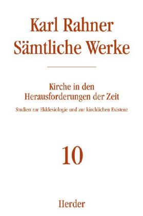 Karl Rahner Sämtliche Werke