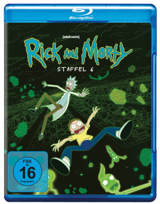 Rick & Morty. Staffel.6, 1 Blu-ray