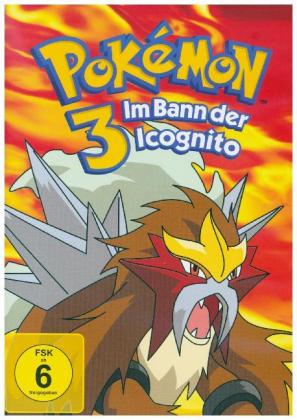Pokémon 3 - Im Bann der Icognito, 1 DVD